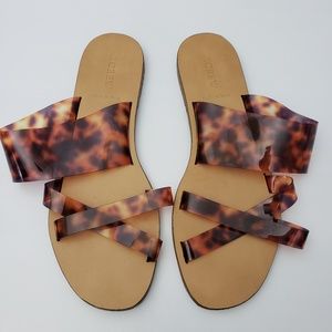 J. Crew Shoes - J. Crew Animal Print Slide Sandals Animal Print 10 J. Crew Shoes - J. Crew Animal Print Slide Sandals Animal Print 10